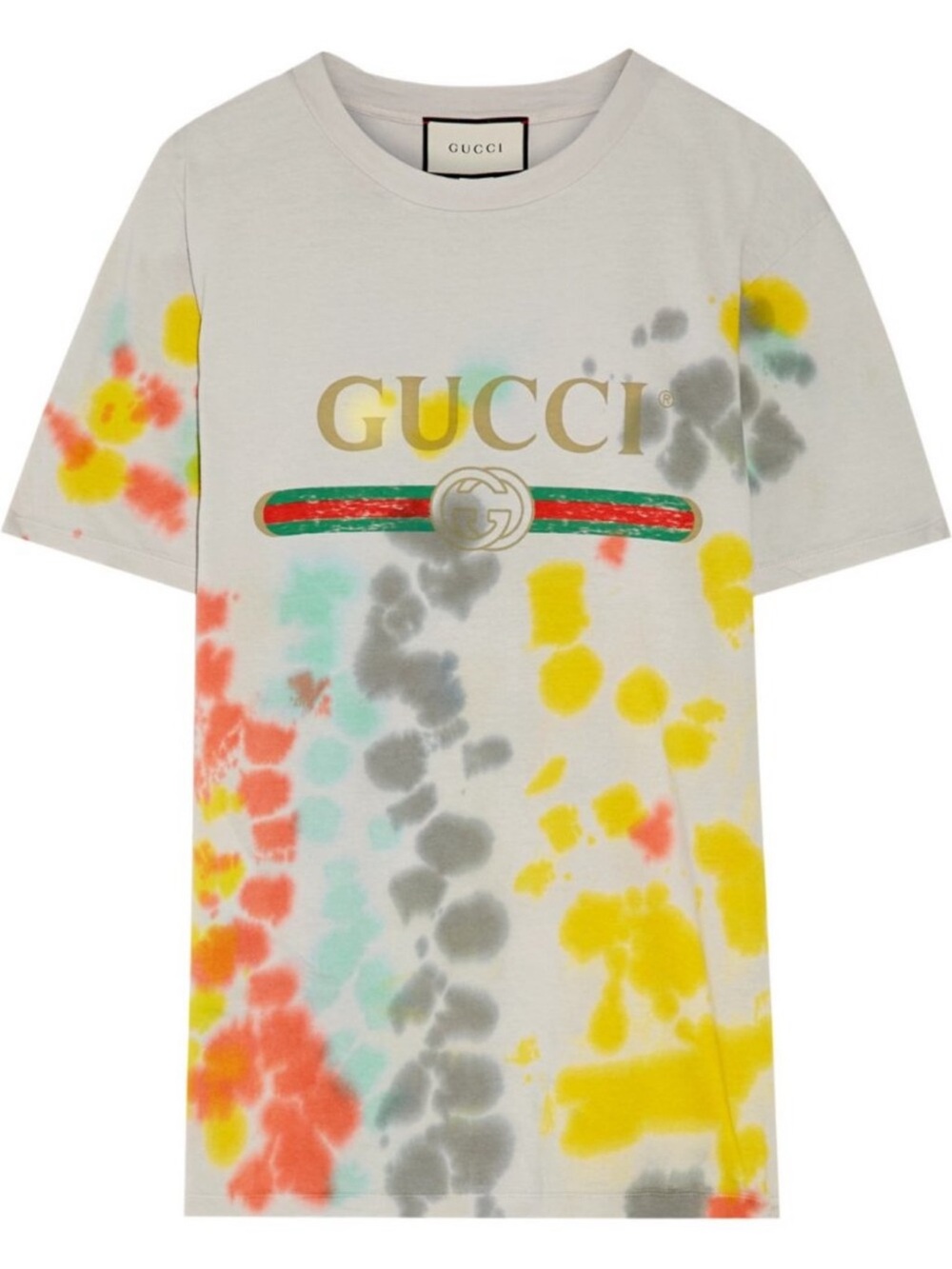Gucci logo tye die tshirt authentic